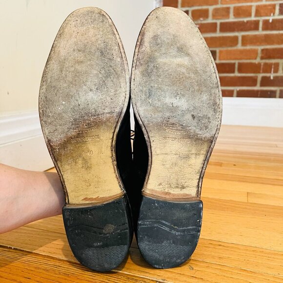 Allen Edmonds Park Avenue Cap Toe Black Lace-Up Oxfords Size 12 D - Picture 6 of 16